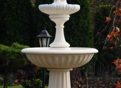 Zierbrunnen Springbrunnen Skulptur Brunnen Dekoration Garten Fontaine Neu 185cm