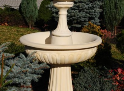 Springbrunnen Froschbrunnen Brunnen 162cm Steinbrunnen Gartenbrunnen Fontaine