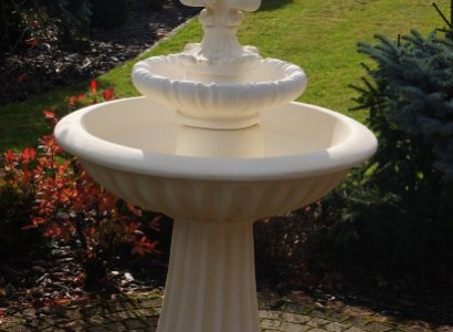Zierbrunnen Springbrunnen Skulptur Brunnen Dekoration Garten Fontaine Neu 1136cm