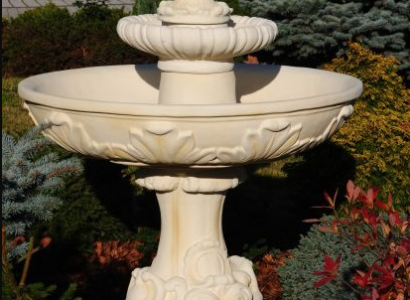 Springbrunnen Froschbrunnen Brunnen Steinbrunnen Gartenbrunnen Fontaine 150cm