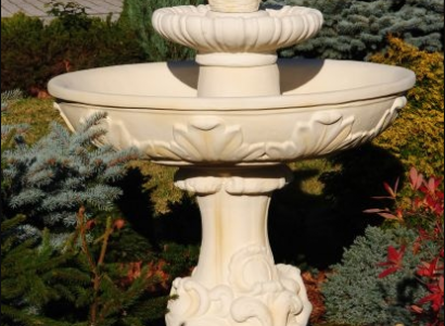 Springbrunnen Froschbrunnen Brunnen Steinbrunnen Gartenbrunnen Fontaine 155cm