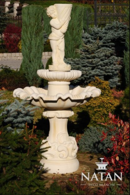 Springbrunnen Garten Teich Brunnen Steinbrunnen Gartenbrunnen Stein Fontaine
