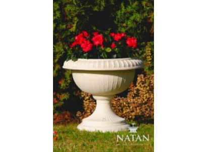 Blumenkorb Blumenkasten Blumen Gefäss Garten Terrasse Dekoration Statue Figuren