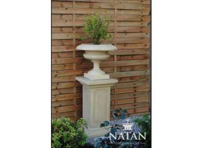 Blumenkorb Blumen Vase Gefäss Garten Kasten Terrasse Dekoration Statue Figuren