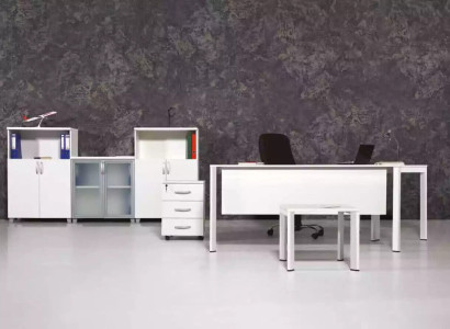 Großes Büro Set Büroeinrichtung Arbeitszimmermöbel Garnitur 4 tlg Möbel