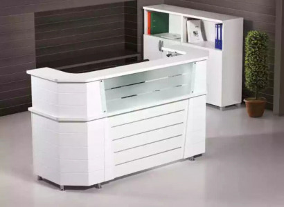 Büromöbel Rezeption Empfangsbereich Weiße Arbeitszimmermöbel Office