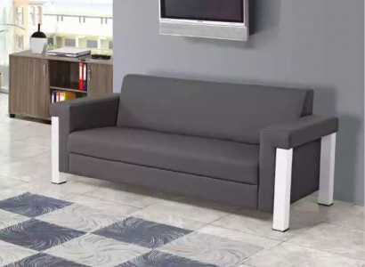 Sofa 3 Sitzer Arbeitszimmer Textil Möbel Polster Stoff Couch Modern Designer