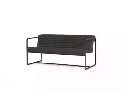 Modern Sofa Couch 2 Sitzer Arbeitzimmer Luxus Stil Polstersofa Neu