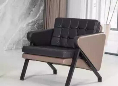 Modern Sessel Arbeit Zimmer Büro Textil Möbel Polster Stoff Designer Neu