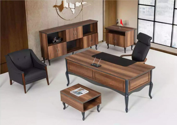 Arbeitzimmer Couchtisch Büro Einrichtung Beistelltisch Neu Office