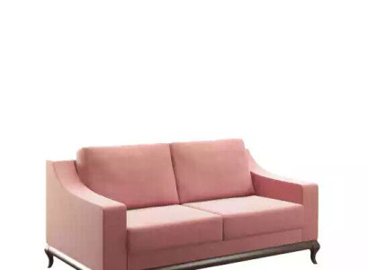 Modern Sofa 2 Sitzer Wohnzimmer Design Möbel Stil Modern Neu rosa Luxus
