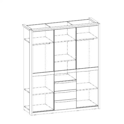 Kleiderschrank Schlafzimmer Schränke Holz Luxus Modern Schrank Design