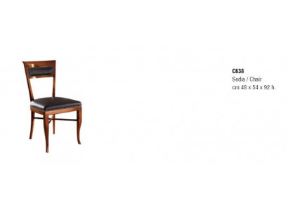 Luxuriöses Textildesign bouffant Stuhl Esszimmerstuhl Esszimmer Lehnstuhl 1x