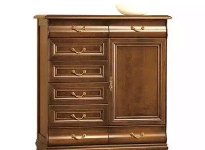 Schubladen Eiche Massivholz Kommoden Sideboard Kommode Echtholz Schrank