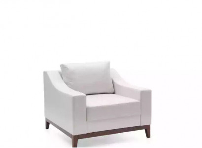 Sessel weiß Skandinavisch Polstersessel Fernsehsessel Lounge Club Möbel