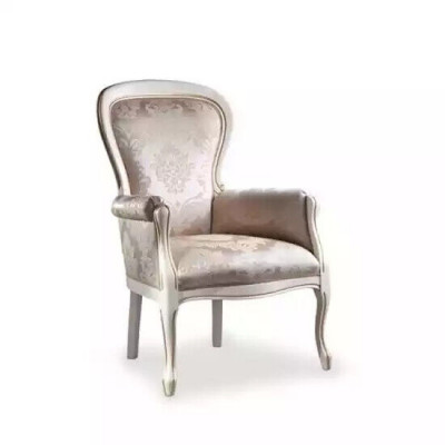 Luxus Sessel Wohnzimmer Textil Sessel klassisch Design Polsterung