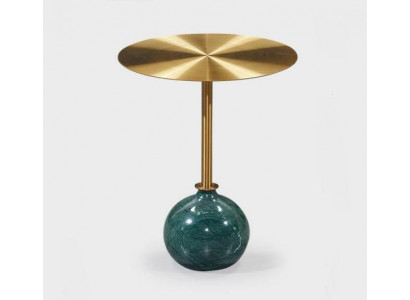 Runder Gold Beistelltisch Couchtisch Schlafzimmer Kommode Tische Konsole
