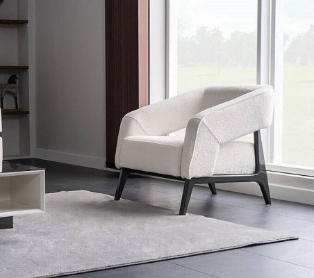 Design 1-Sitzer Luxus Sessel Polstermöbel Textil Relaxsessel Modern