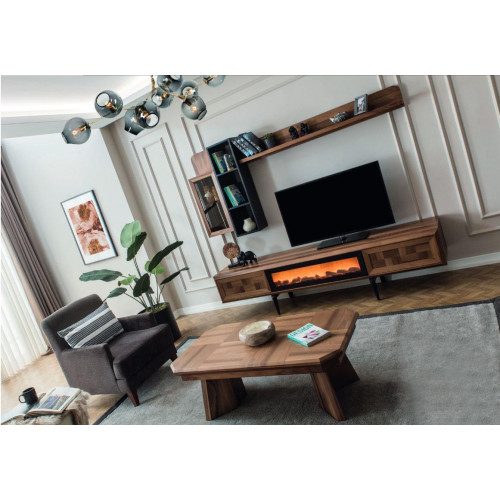 Wohnzimmer Exklusive Garnitur Designer TV-Ständer Lowboard Couchtisch