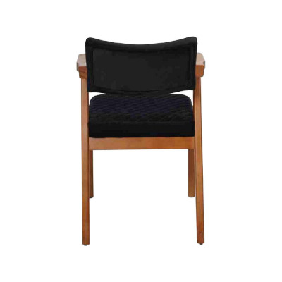 Luxus Esszimmer Stuhl Modern Holz Möbel 6x Stühle Schwarz Design Einrichtung