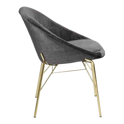 Design Schwarz 2x Stühle Ohne Armlehne Esszimmer Moderne Möbel Luxus Neu