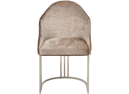 Esszimmer Stuhl 1 Sitzer Sessel Edelstahl Luxus Modern Möbel Design neu