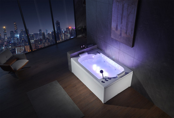 Whirlpool Badewanne Wanne Badezimmer Wannen Massage Sprudel