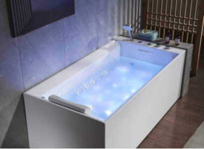 Design Badewanne Sprudel Whirlpool Wanne Luxus Wanne Wellness