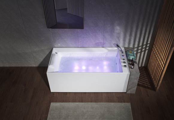 Design Badewanne Sprudel Whirlpool Wanne Luxus Wanne Wellness