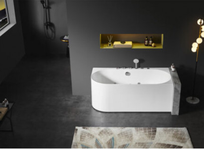 Acryl Whirlwanne Indoor Whirlpool Badewanne Home Spa Weiß