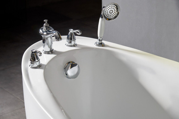 Badewanne Ovale Wanne Badewannen Freistehende 160x80 Armaturen Komplett