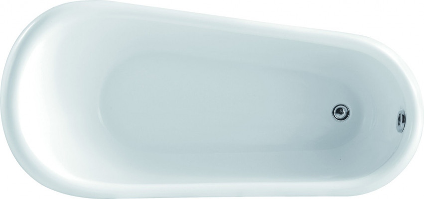 Standbadewanne Freistehende Badewanne Wanne Modern Bad Weiß Oval