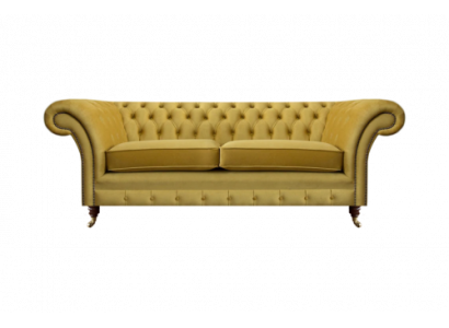 Luxus Sofa Zweisitzer Textil Couch Wohnzimmer Chesterfield Polstermöbel