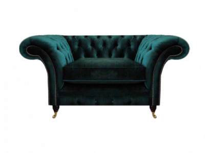 Grün Sessel Neu Wohnzimmer Möbel Polstersitz Chesterfield Polstermöbel