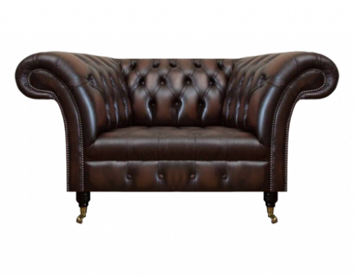 Luxus Neu Sitz Wohnzimmer Braun Sessel Einrichtung Polstermöbel Chesterfield
