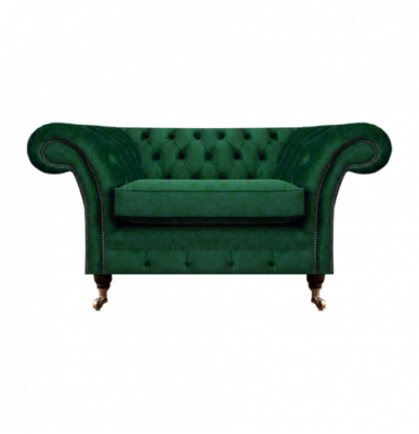 Sessel Polstermöbel Wohnzimmer Textil Chesterfield Polstersitz Einrichtung