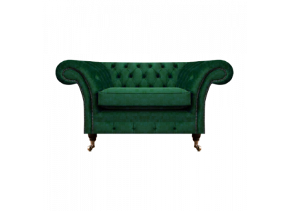 Sessel Polstermöbel Wohnzimmer Textil Chesterfield Polstersitz Einrichtung