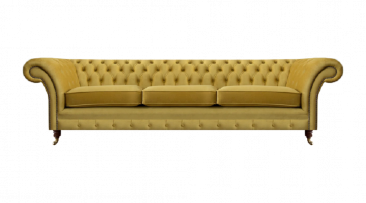 Wohnzimmer Sofa Dreisitzer Couch Einrichtung Neu Chesterfield Sitz Textil