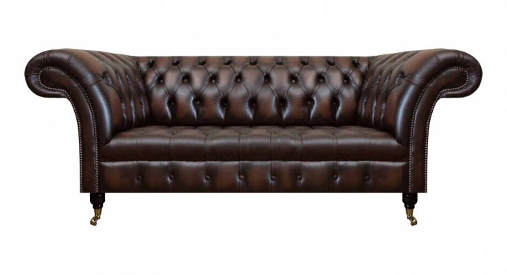 Chesterfield Dreisitzer Sofa Couch Polstermöbel Einrichtung Wohnzimmer Neu