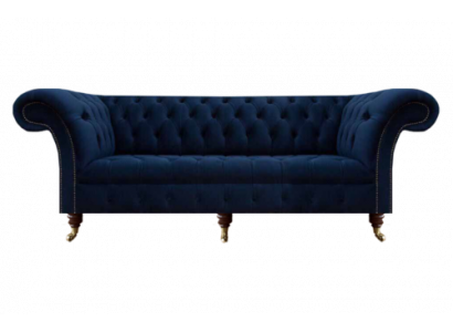 Design Einrichtung Chesterfield Sofa Dreisitzer Couch Wohnzimmer Neu