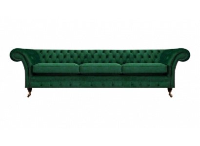 Polstermöbel Luxus Sofa Dreisitze Couch Chesterfield Wohnzimmer Textil