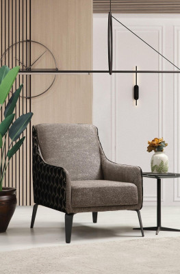 Beige Stoffsofas Komplette Garnitur Dreisitzer Polstersofas Lehnsessel