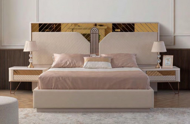 Moderne Weiße Schlafzimmer Garnitur Designer Kleiderschrank 4tlg Set