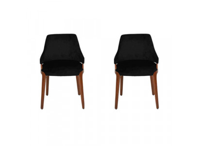 Esszimmer 2x Stühle Modern Holz Möbel Stühle Luxus Design Einrichtung Neu