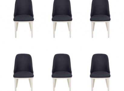 Esszimmer Mehrfarbig 6x Stühle Modern Esszimmer Stühle Luxus Design Neu