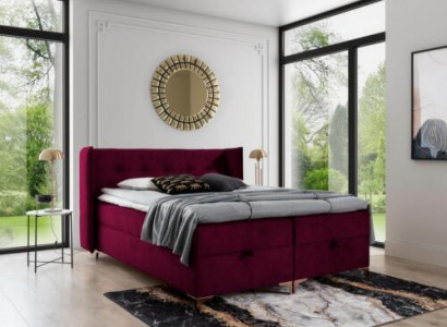 Bett Schlafzimmer Luxus Design Modern Boxspringbett Einrichtung Polsterbett