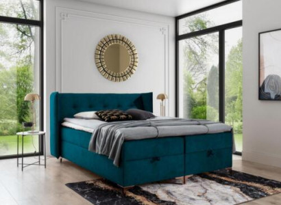 Schlafzimmer Modern Polsterbett Design Luxus Bett Doppel Betten Holz Einrichtung