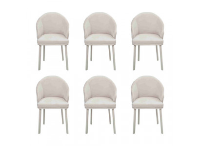 Esszimmerstuhl Weiß 6x Stühle Esszimmer Modern Stuhle Holz Design neu