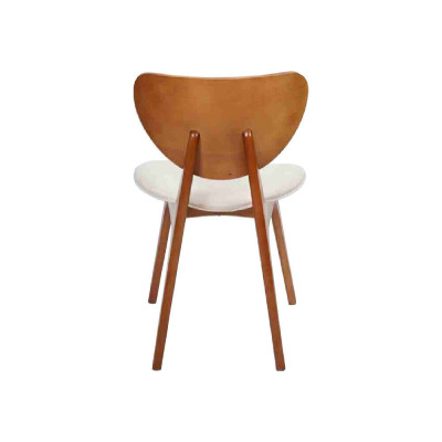 Moderner Esszimmerstuhl Weißer 4x Stühle Holzstuhl Einsitzer Stühle neu