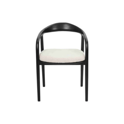 Schwarz-Weiße Esszimmer Stühle Luxuriöse Küchen Sitz Möbel Metallstühle